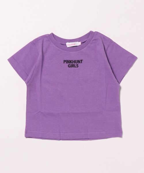 PINKHUNT | PINKHUNT チビTショート丈Tシャツ 8052K - Buyee, an