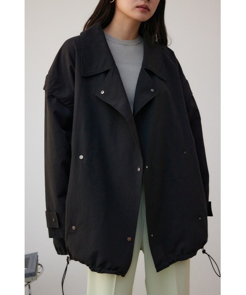AZUL BY MOUSSY ミリタリーコート MILITARY LIKE MODS COAT/ミリタリーライクモッズコート｜WOMEN