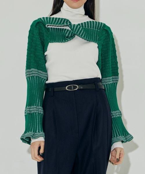 HOUGA | 【HOUGA/ホウガ】《STUDIOUS別注》frower frill vest