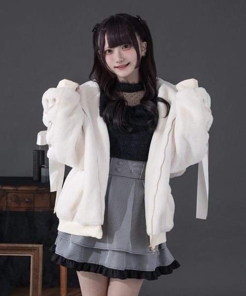 PAL ELFY | うさ耳ファーコート/地雷系 量産型 - Buyee 通販購入