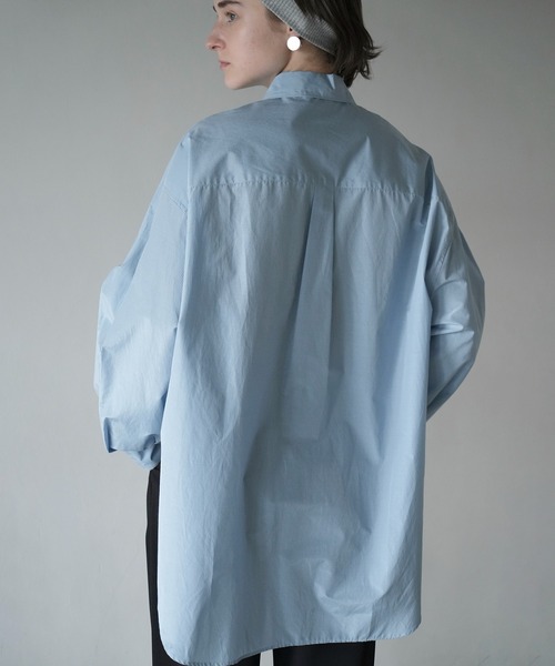 clane huge shirtサイズ1 HUGE SHIRT（シャツ/ブラウス）｜CLANE（クラネ） シャツ/ブラウス