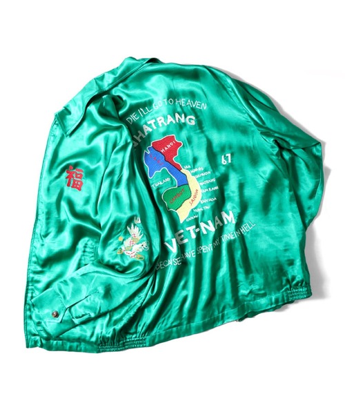 ベトナムジャケット ベトジャン 人気商品 秋冬の定番『ベトナムジャケット』に、カラフルなボディカラーが登場