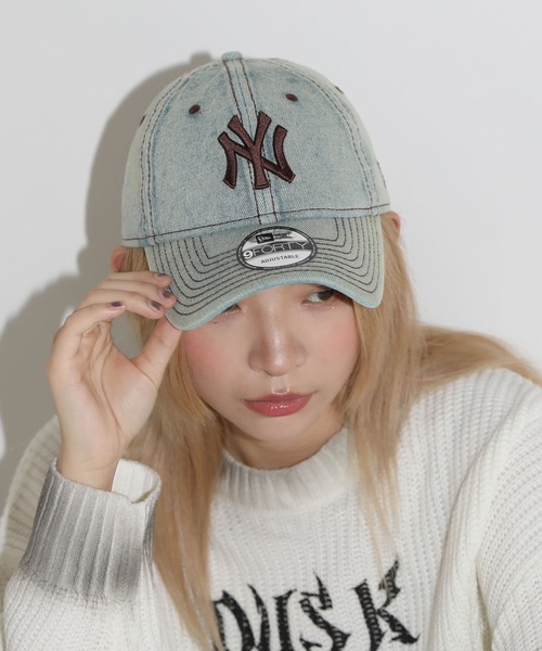 ★NEWERA ★MLB NY Denim Ball Cap 韓国限定 韓国限定 ❗️韓国限定❗️ニューエラ MLB NY Denim Ball Cap NEWERA
