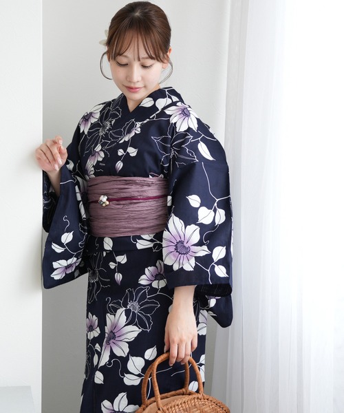 Utatatane 浴衣 楽天市場】【utatane 高級変わり織 浴衣3点セット ラムネ色の