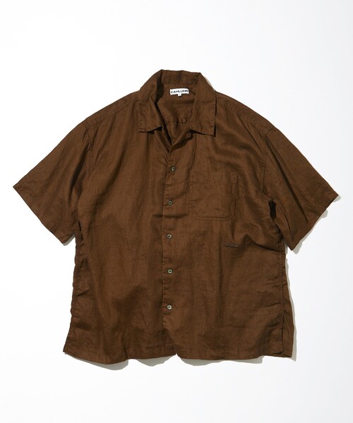 CAHLUMN | CAHLUMN/カウラム Linen Heli Crew Jacket/リネン ヘリ