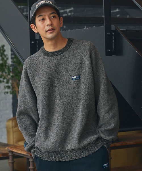 AVIREX | FOAMING CREW NECK SWEAT 