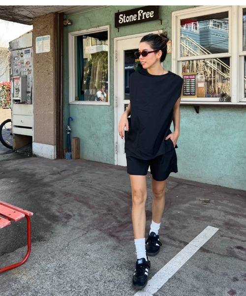 *美品* ROXY 水陸両用 タンクトップ レギンス 上下セット アウトレット ROXY ロキシー 水陸両用 速乾 UVカット ブラトップ