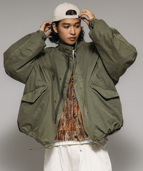 FREAK'S STORE | フェード加工 M65 ショートモッズコート LINER SET