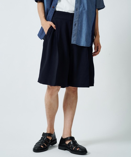 RAINMAKER | 【RAINMAKER/レインメーカー】MELANGE TWILL SIDE BELTED  