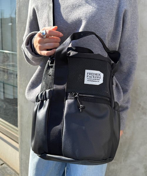 【別注】<FREDRIK PACKERS>ショルダーバッグ FREDRIK PACKERS | 【FREDRIK PACKERS】≪別注≫COLUMN TOTE ショルダーバッグ/手提げトート/巾着 -  Buyee, an Online Proxy Shopping Service | Shop at ZOZOTOWN