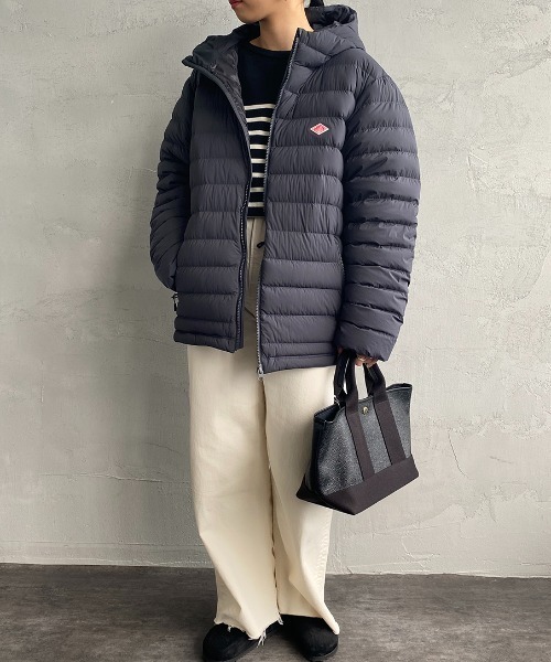 DANTON | [DANTON/ダントン] 2WAYストレッチナイロン フードダウン