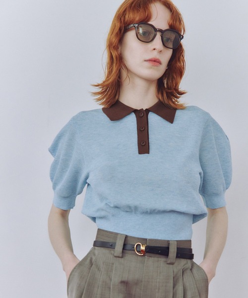 【新品未使用】ADAM ET ROPE'ラミーニットポロシャツ ADAM ET ROPE' | ラミーニットポロシャツ - Buyee, an Online Proxy