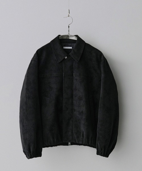 WYM LIDNM | FAUX SUEDE ZIP BLOUSON - Buyee, an Online Proxy