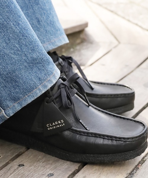 CLARKS | Clarks/クラークス Wallabee ワラビー レザー - Buyee, an