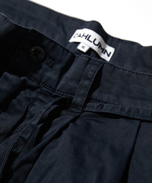 CAHLUMN | CAHLUMN/カウラム Extra Long Staple Organic Cotton 2 Tuck