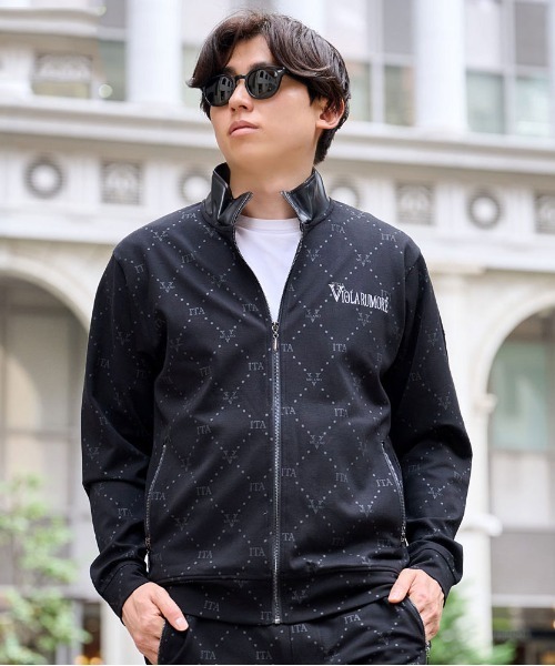 VIOLA | 『VIOLA rumore/ヴィオラ ルモーレ』総柄フルZIP JKT - Buyee 
