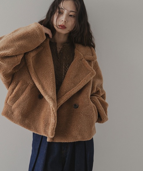 専用！！テディベア♡ショートコート RECTANGLE | テディベアショートコート - Buyee, an Online Proxy