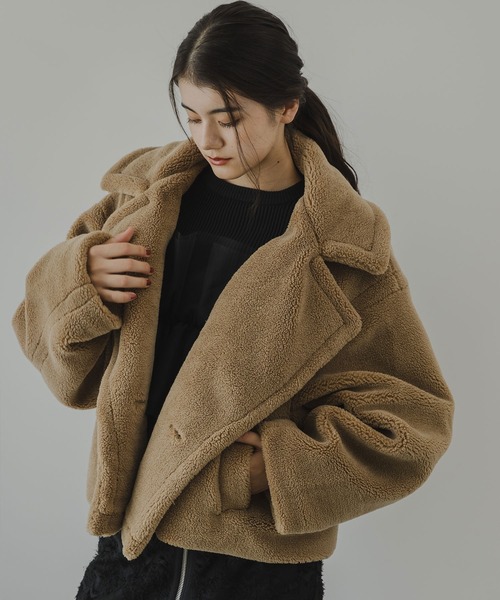 RECTANGLE | テディベアショートコート - Buyee, an Online Proxy