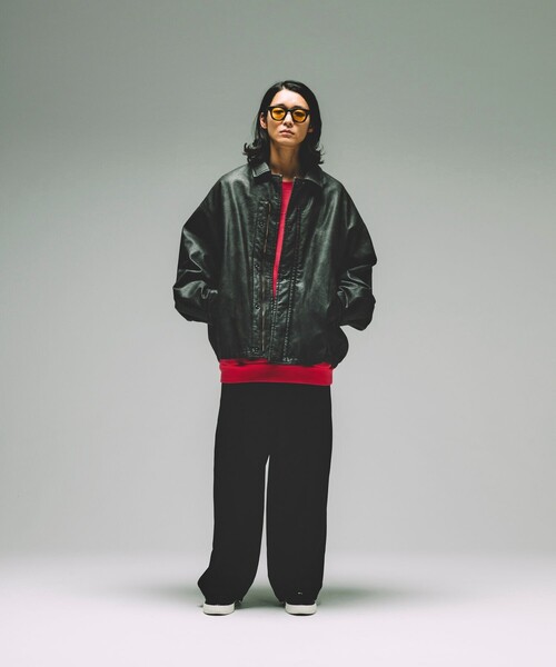 NAUTICA | NAUTICA/ノーティカ Faded Vegan Leather Blouson
