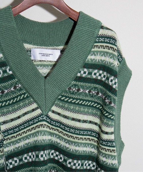 janesmith 7G LAYERED PULLOVERニット janesmith 7G LAYERED PULLOVERニット