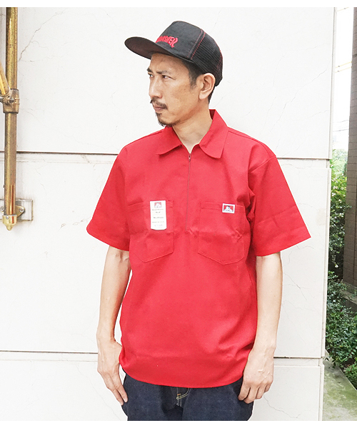 BEN DAVIS | 《BEN DAVIS USA》USA BEN DAVIS HALF ZIP SHIRTS