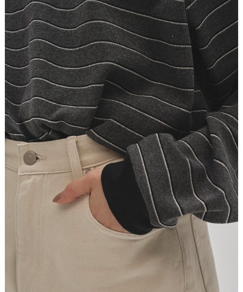TODAYFUL | Border Long T-shirts - Buyee, an Online Proxy