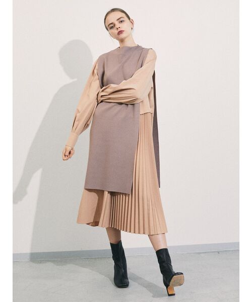 Elendeek ロングベストセットプリーツワンピース Buyee Servis Onlajn Proksi Magazin V Zozotown