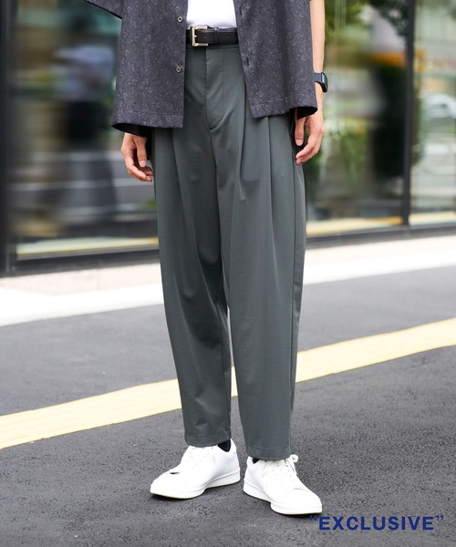 ATTACHMENT PE ハイゲージジャージー イージートラウザーズ ATTACHMENT（アタッチメント）の「PE ハイゲージジャージー