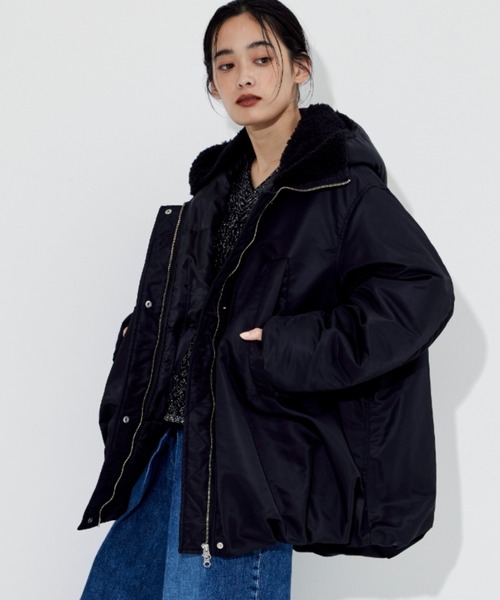 CLANE PIPING DESIGN BOA JACKET｜ファッション