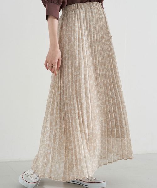 Earth Music Ecology フラワープリーツスカート Buyee An Online Proxy Shopping Service Shop At Zozotown Bot Online