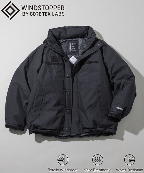 PHENIX | +phenix/プラスフェニックス 別注 GORE-TEX WINDSTOPPER DOWN