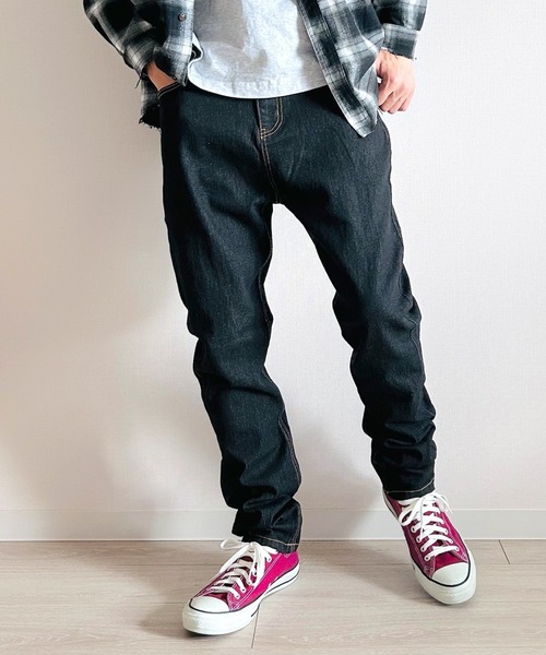 Beatjive ストレッチテーパードちょいサルエルスキニーパンツ Buyee An Online Proxy Shopping Service Shop At Zozotown Bot Online