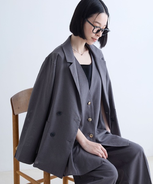 STUDIOUS | 【STUDIOUS/ステュディオス】Suede Short Jacket