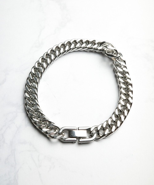 アクセサリー、ブレスレット DIESEL®】ステンレスチェーンブレスレット