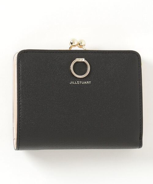 ジルスチュアート 二つ折り財布 がま口折り財布　サックス ジルスチュアート 二つ折り財布 がま口 紺 青 ピンク ブルー