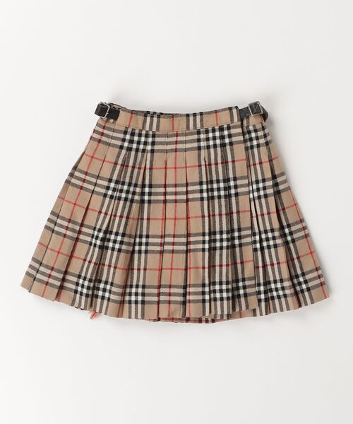 BURBERRY | 【KIDS】チェック柄プリーツスカート - Buyee, an Online