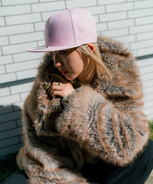 NEW ERA | ニューエラ【NEW ERA】別注 - ラインストーンロゴ キャップ