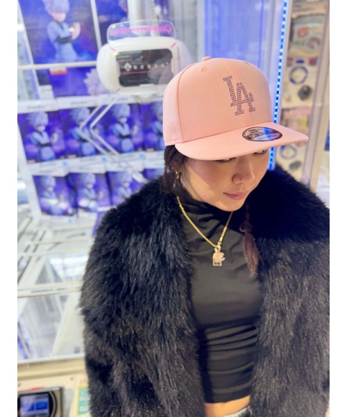 NEW ERA | ニューエラ【NEW ERA】別注 - ラインストーンロゴ キャップ