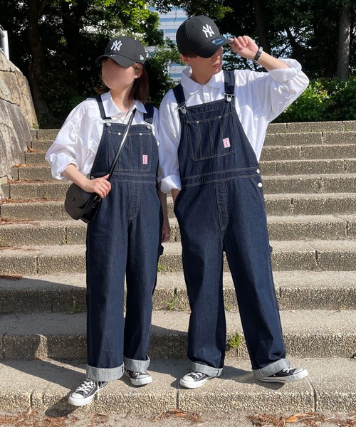 オーバーオール PAIRPAIR | ワッペン付きオーバーオール(ユニセックス) - Buyee