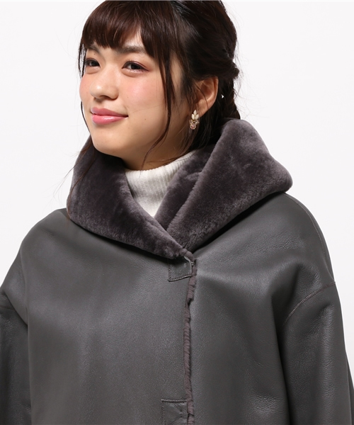 Nano Universe Gushlow Cole Lb リアルムートンコート Buyee An Online Proxy Shopping Service Shop At Zozotown Bot Online