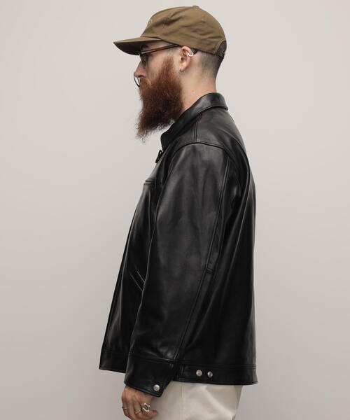 SCHOTT | Schott/ショット/LEATHER TRACKER JACKET/レザートラッカー