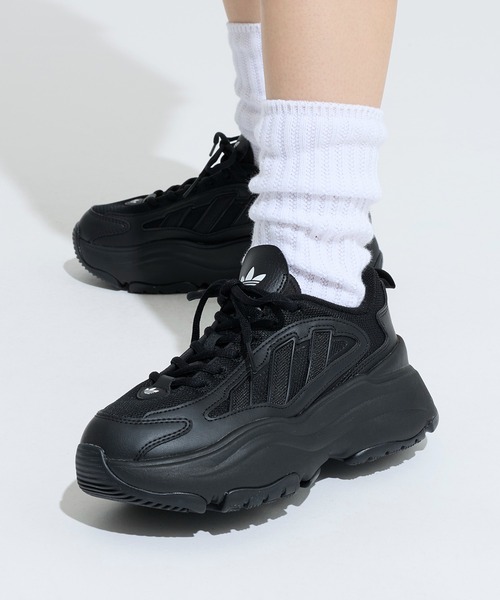 adidas オズガイア　スニーカー adidas OZGAIA W CBLACK/CBLACK/FTWWHT（アディダス オズガイア