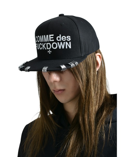 帽子 ALICE HOLLY WOOD LOGO CAP alice hollywood chopper logo cap alice hollywood キャップ