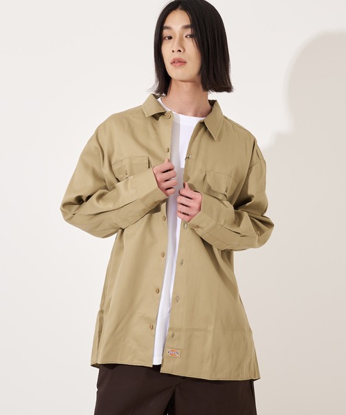DICKIES | 【Dickies】574 LONG SLEEVE WORK SHIRT / ディッキーズ