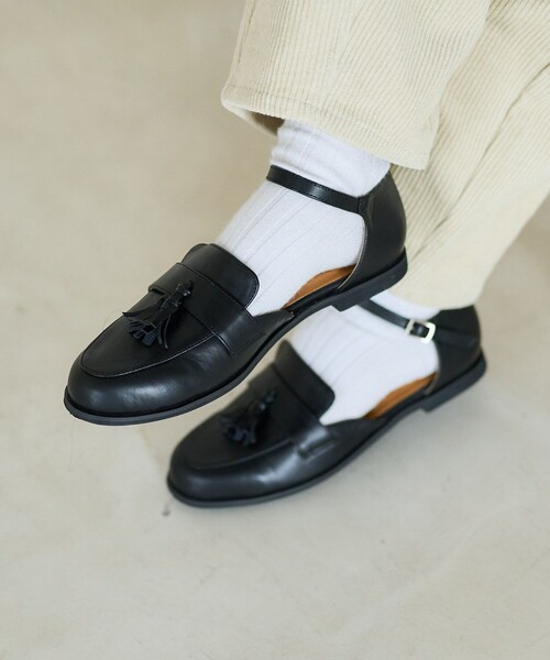 ドクターマーチン GRACIA ストラップベルトビッグタッセルローファー