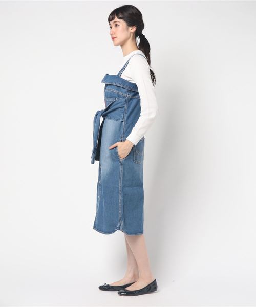 Rodeo Crowns Wide Bowl デニム リメイク風 キャミソール ワンピース Buyee ต วกลางช อปป งจากร านค าญ ป น ซ อจากzozotown