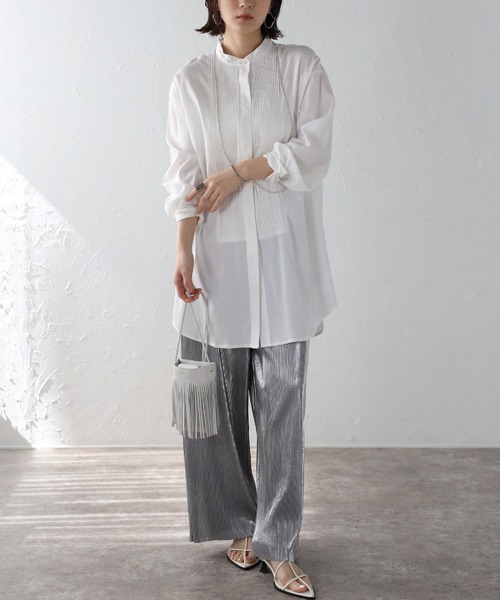 BONJOUR SAGAN | フロントピンタックシャツ - Buyee, an Online Proxy