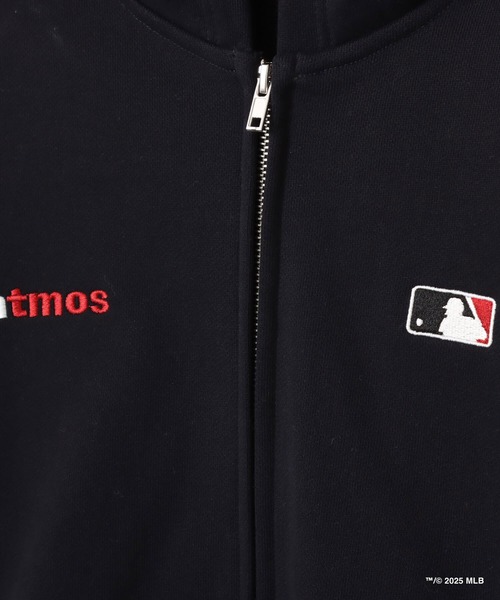 MLB | atmos x MLB All Teams Patch Zip-up Hooded Sweatshirt