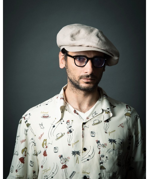 帽子 Linen Johnny Casquette/MRFATMAN SUMMER Linen Johnny Casquette / MRFATMAN 2022SUMMER（キャスケット