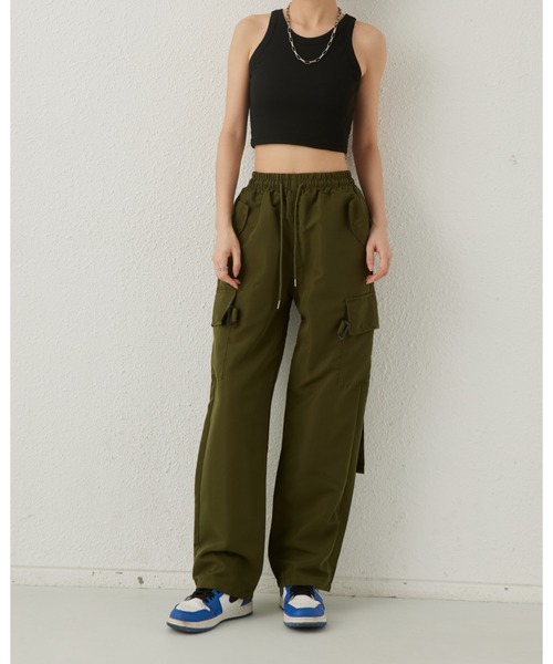MAISON DE THERESE | ウエスト紐ミリタリーパラシュートカーゴ